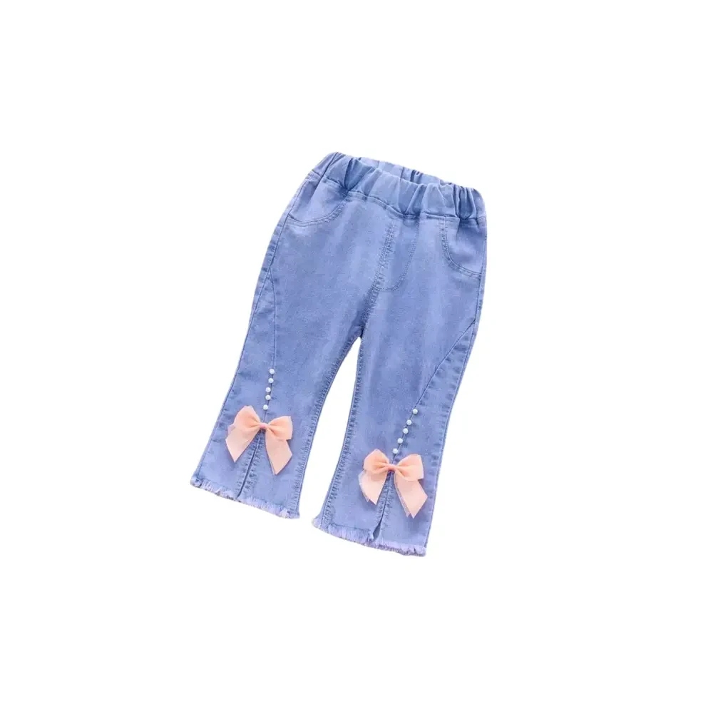 Bow Jeans Pants